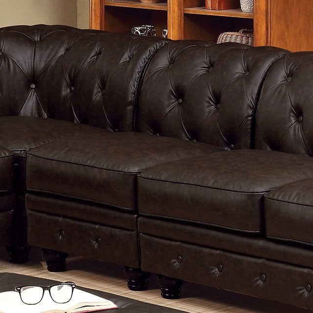 Stanford Brown Leatherette
