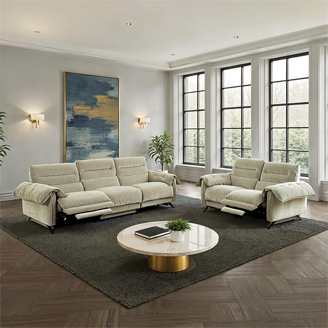 Morley Power Sofa + Loveseat