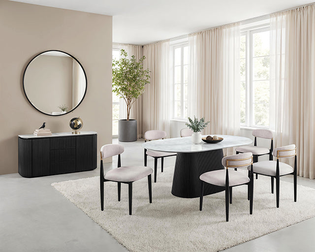 Lynton Oval Dining Table