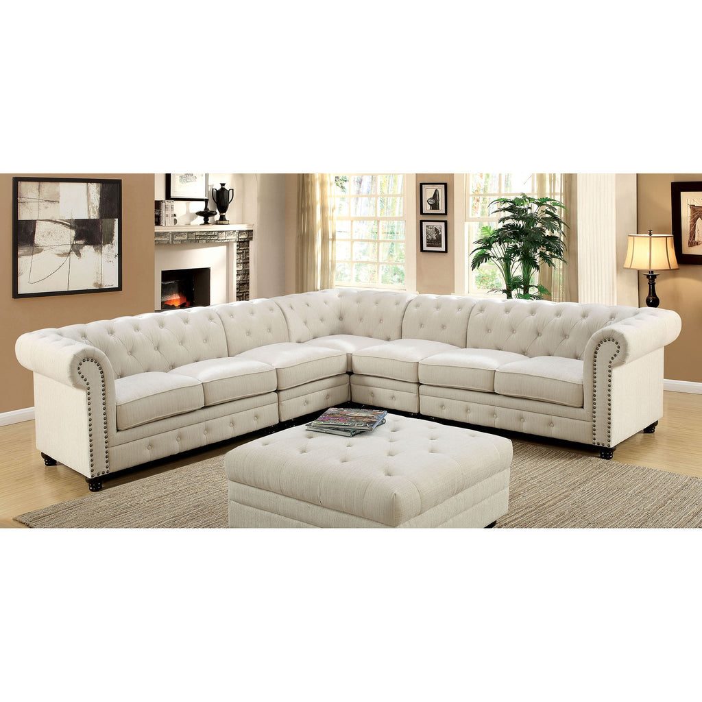 Stanford Ivory Fabric