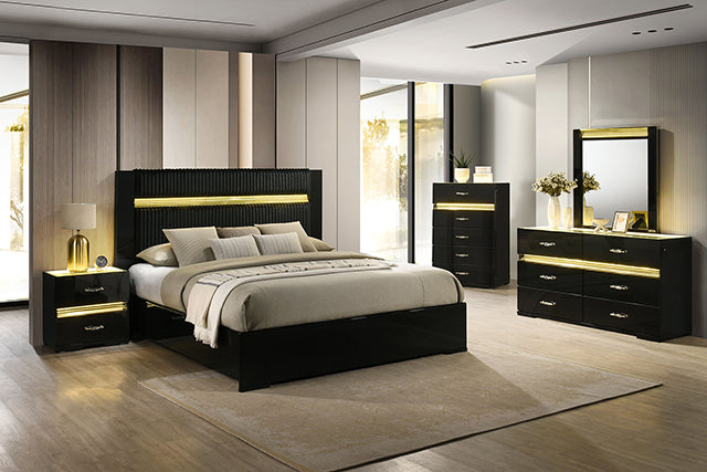 Lucida 4 Pc Queen Bedroom Set