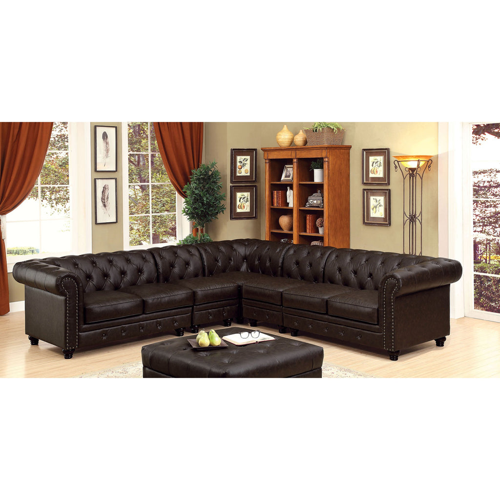 Stanford Brown Leatherette