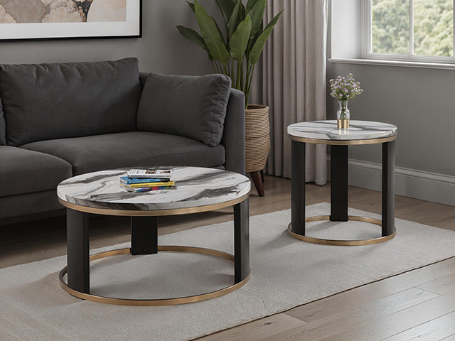Bogor Round End Table
