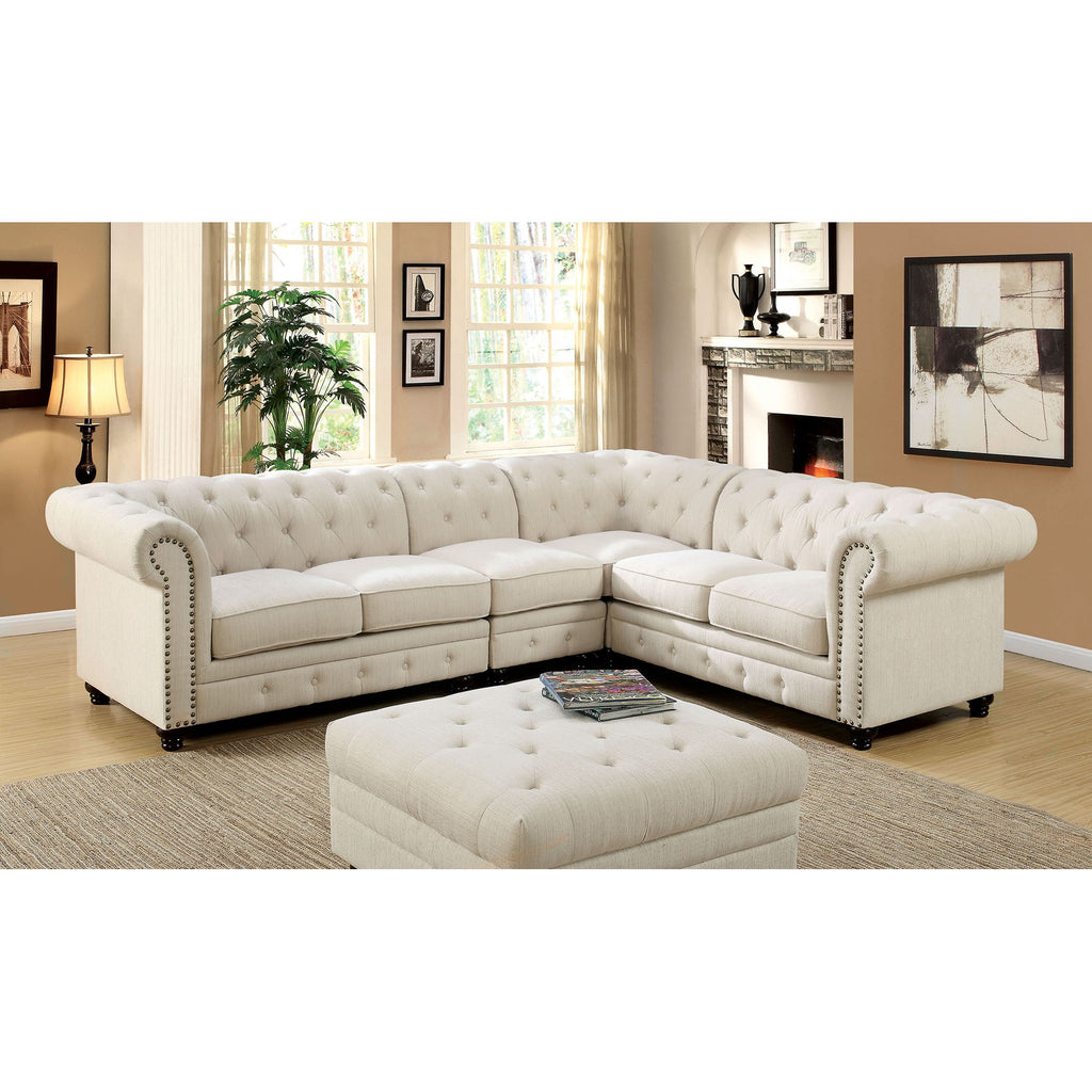 Stanford Ivory Fabric