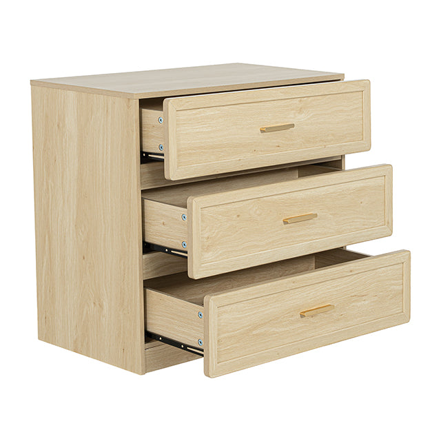 Ryde Nightstand w/ 3 Drawers